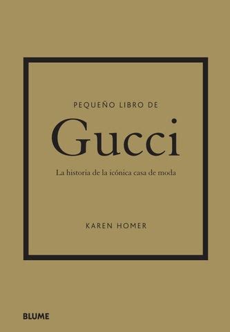 Pequeño libro de Gucci by Editorial Blume 